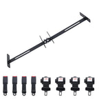 Set of 4 Retractable Golf Cart Seat Belts & Bracket Kit for EZGO, Yamaha, Club Car