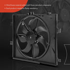 Cooling Fan Assembly with Shroud for Nissan Versa Micra (2012–2019)