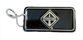 Keychain Tag for International Trucks (Black & Silver)