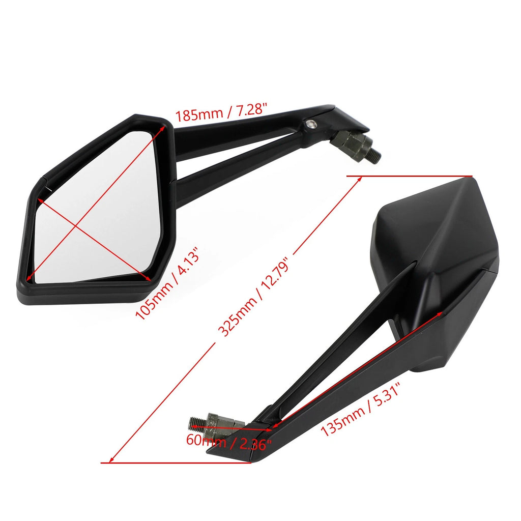 Rear View Mirror Replacement Pair for Kawasaki Z 1000 (2014–2021) T9