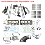 Timing Chain Kit with Head Gasket & Rocker Lifters for Dodge Chrysler Jeep (2011–2015)