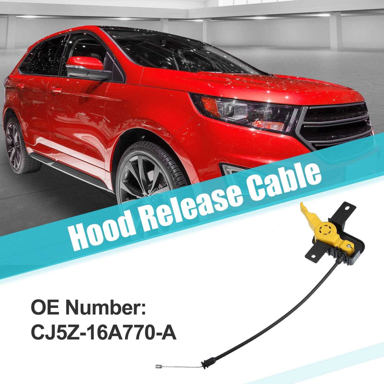 Hood Release Cable for Ford Escape, Lincoln MKC (2013–2019) CJ5Z-16A770-A 912-221