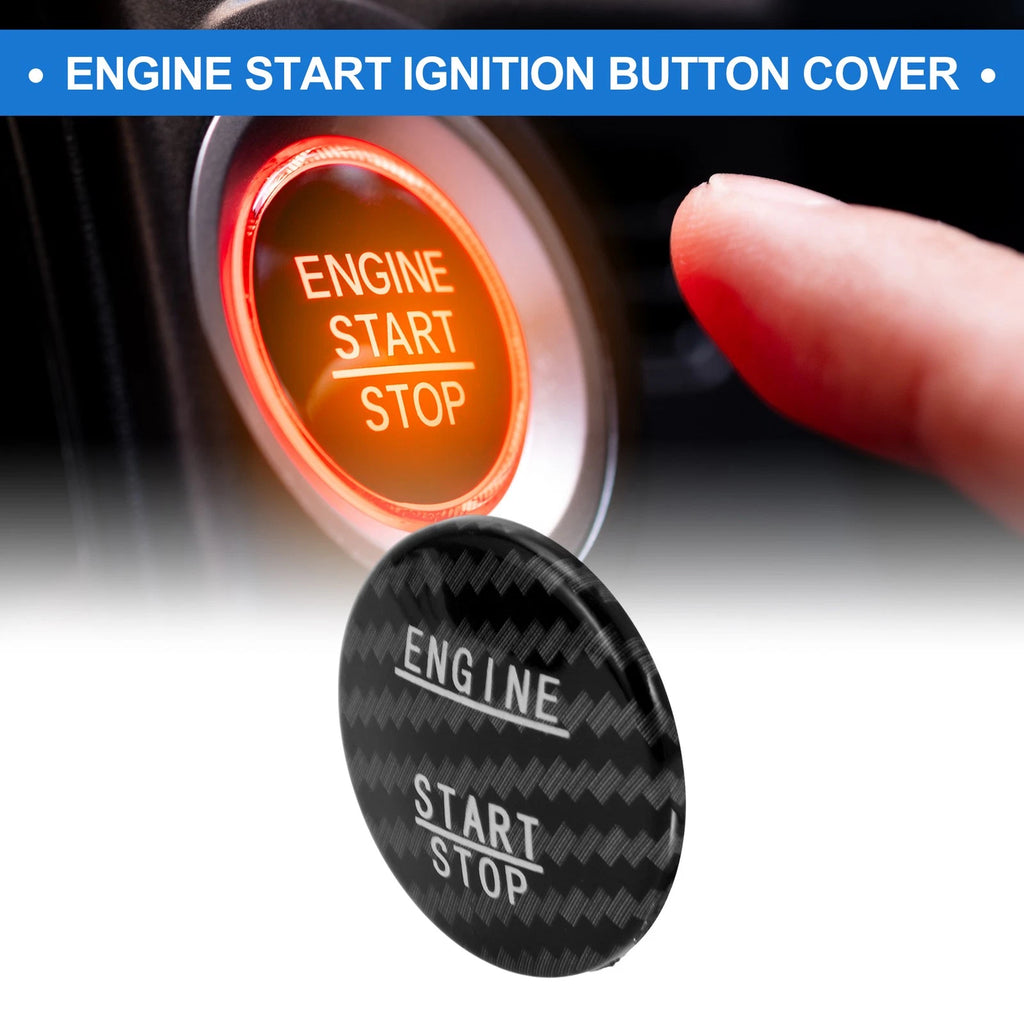 Push Start Button Cover for Mercedes Benz W176 (2012–2018) Black