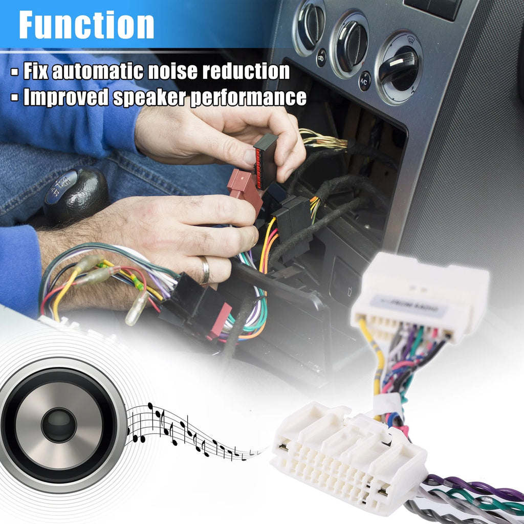 ANC Module Bypass Harness Connector for Dodge Caravan (2008–2019)
