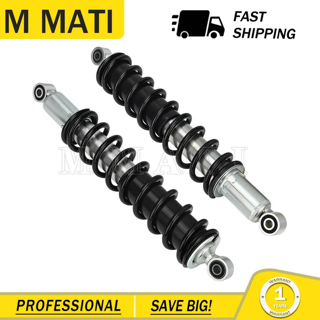 Set of 2 Front Shock Absorbers for Honda Foreman Rubicon 500 (2001–2014) 51400-HN2-A22