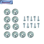 20 Pcs Skid Plate Washer Bolt for Polaris General Ranger RS1 RZR (All Years)