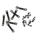 Double Hole Sawtooth Picture Hanger Hooks for Frame Art - Black