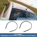 2 x Window Glass Seals for Honda Civic EX EX-L HF (2016-2021)