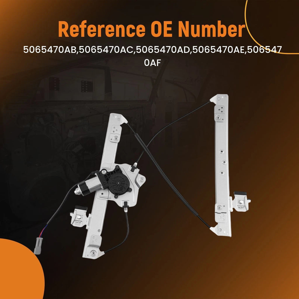 Front Right Power Window Regulator w/Motor for Chrysler 300/Charger (2005–2010)