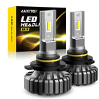 Set of 2 AUXITO 9012 LED Headlight Bulbs for Toyota C-HR (2018–2019)