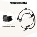4 x ABS Wheel Speed Sensors for Chrysler 200 (2011-2014)