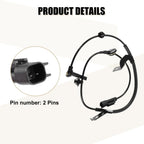 4 x ABS Wheel Speed Sensors for Chrysler 200 (2011-2014)