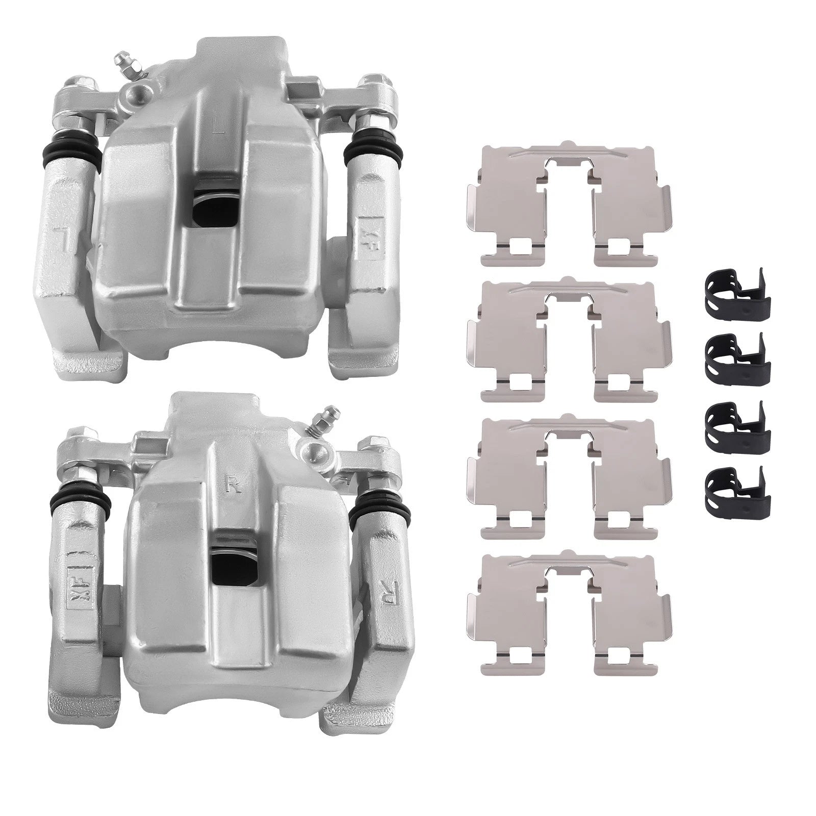 Pair Rear Brake Caliper w/Bracket for Toyota Camry, Lexus ES350 (2007–2011)