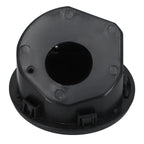 Aluminum Fuel Gas Tank Cap Filler Door Cover for Jeep Wrangler JL (2018–2023)