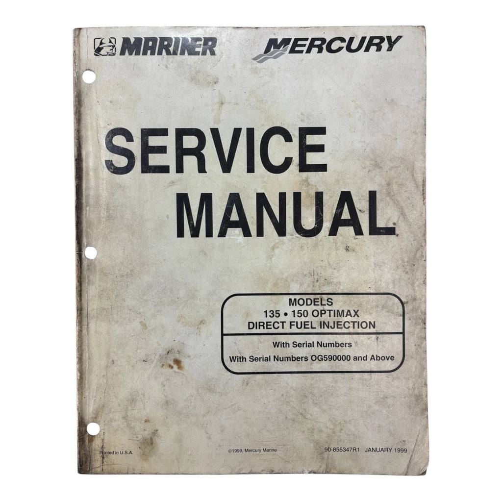 Direct Fuel Injection Manual for Mercury/Mariner 90-855347R1 (1990–2006)
