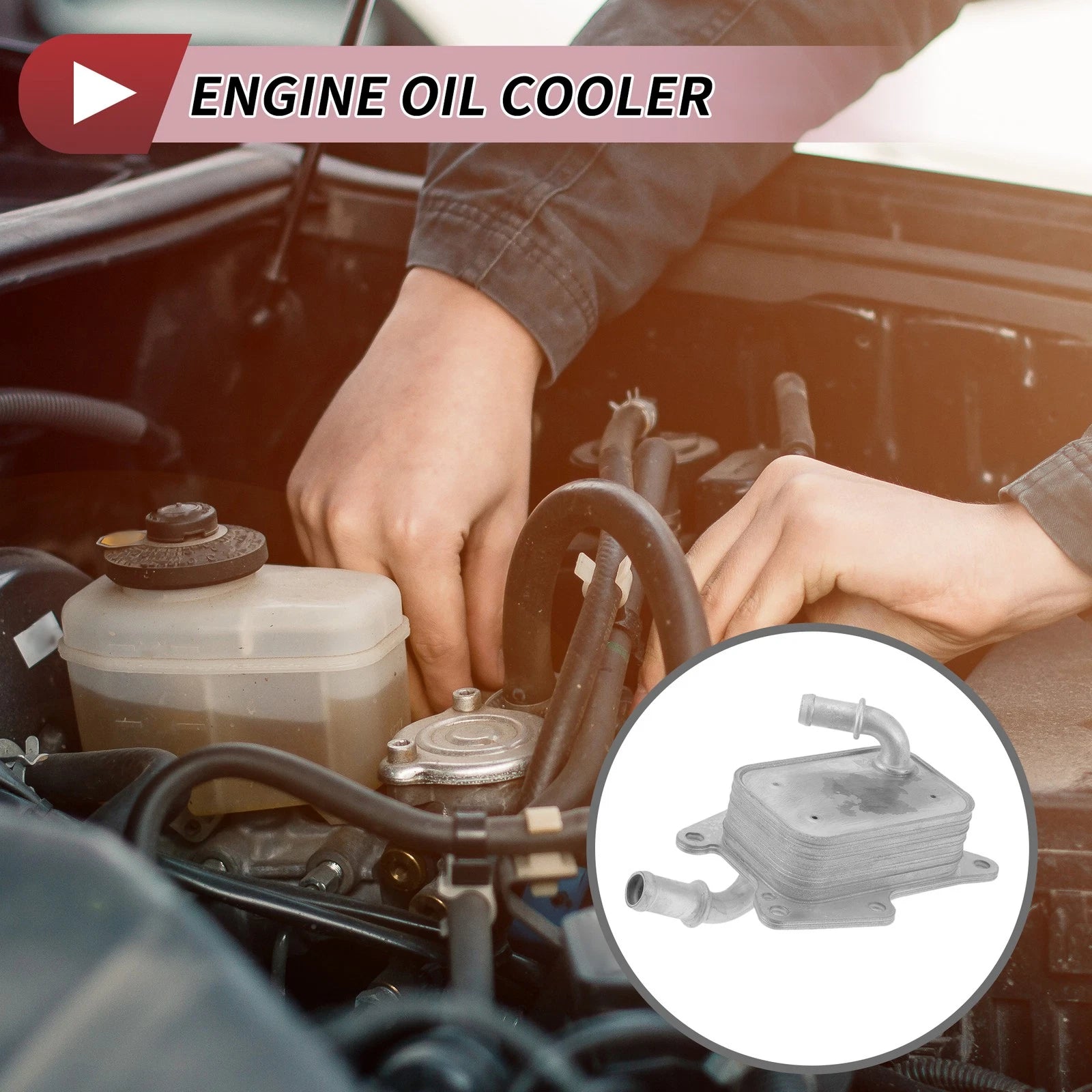Engine Oil Cooler for Mercedes-Benz Sprinter 2500 (No.A2741880101)