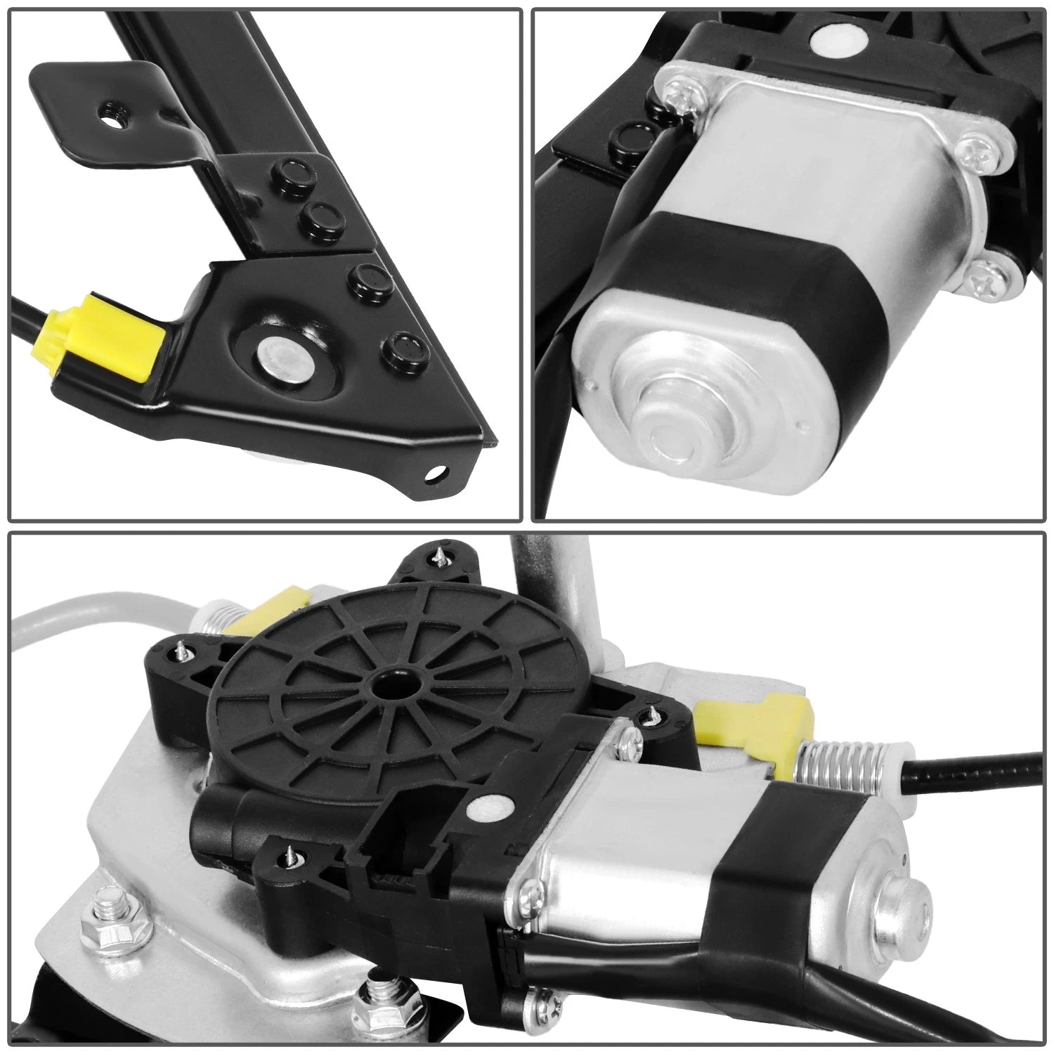 Rear Right Window Regulator w/Motor for Escalade Silverado Sierra (2007–2014)