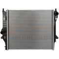 Radiator Assembly for Jaguar Vanden Plas (2008–2009) Aluminum Core Plastic Tank