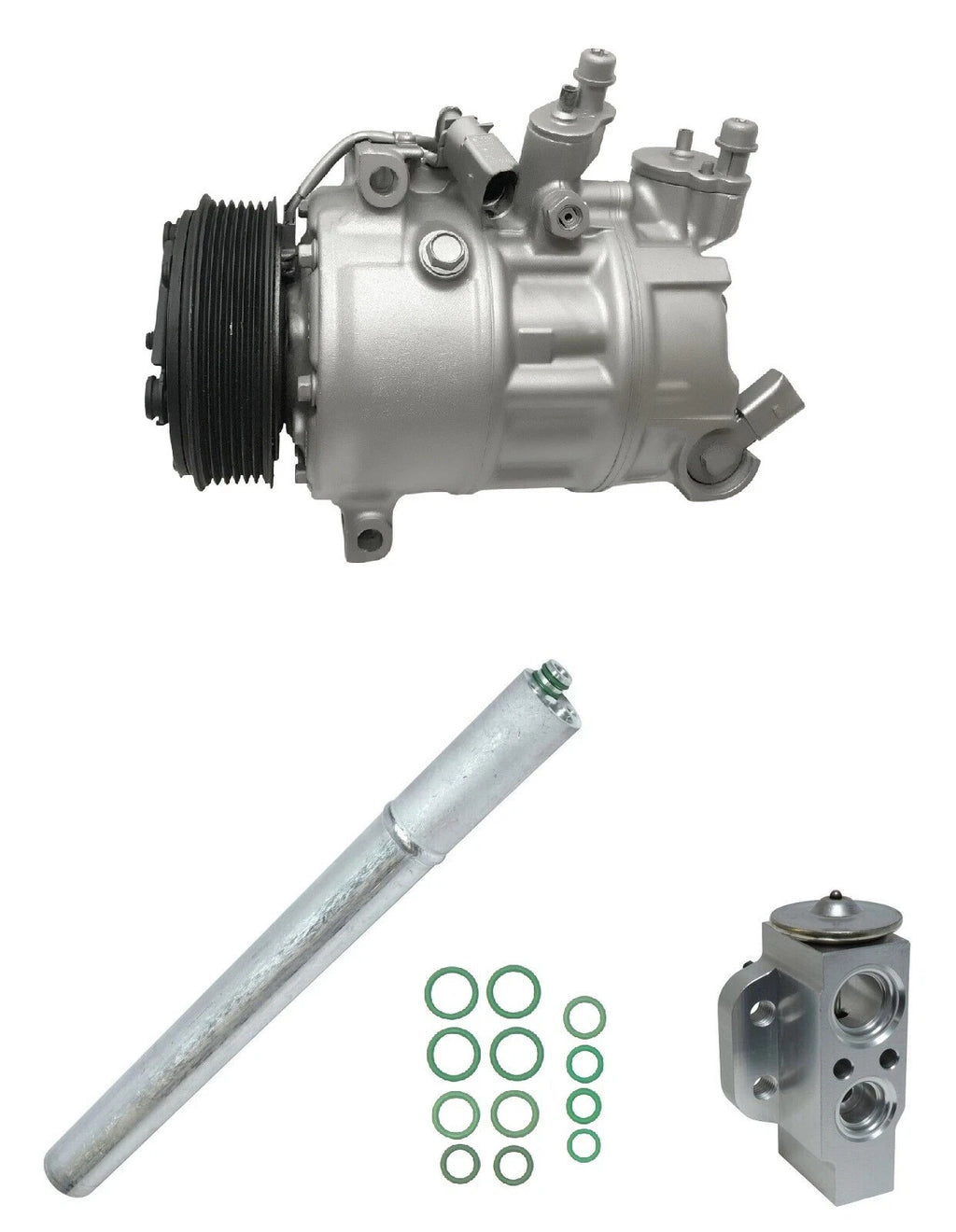 AC Compressor Kit Replacement for Volkswagen Beetle 1.8L (2017-2017)