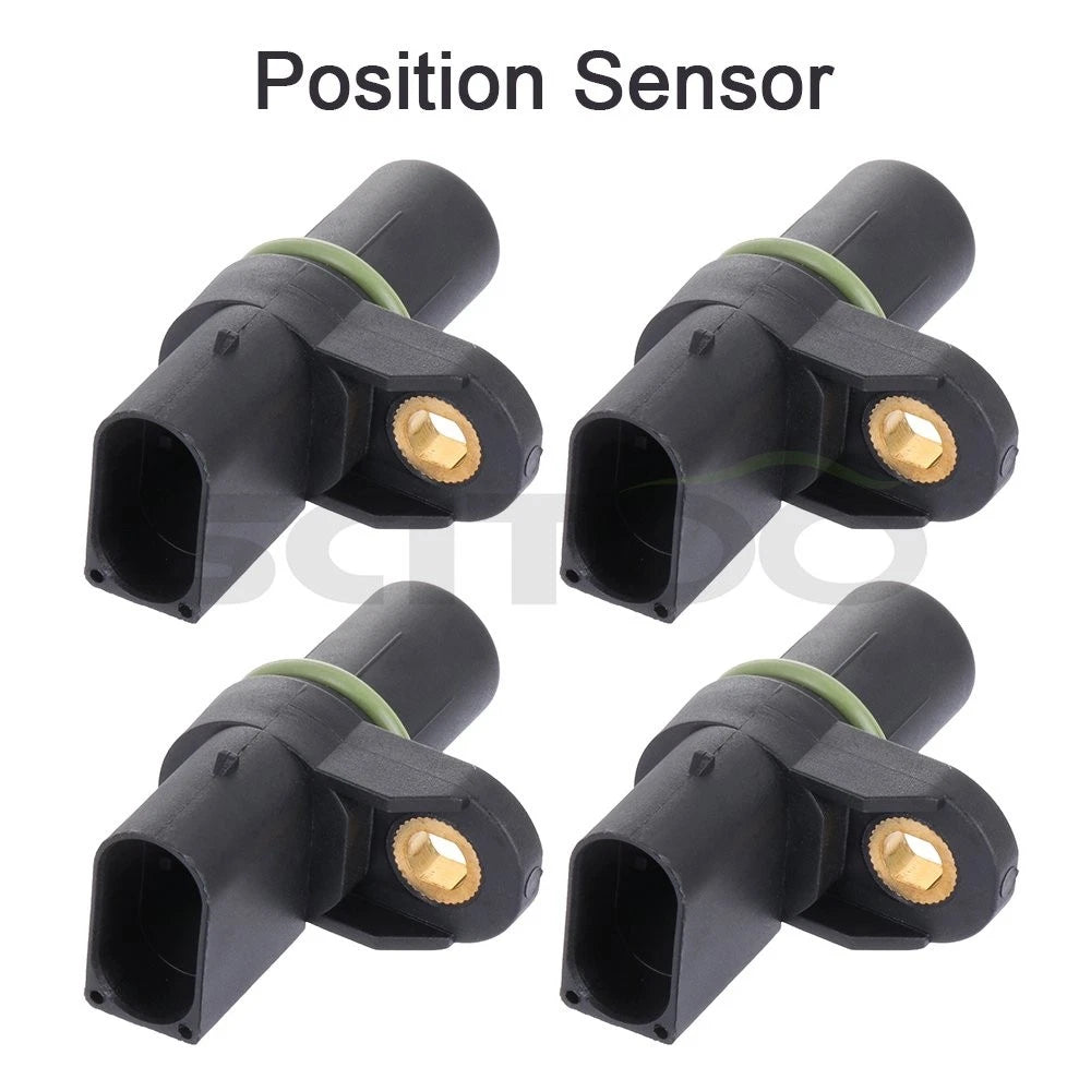 Set of 4 Camshaft Position Sensors for BMW 323i 323ti (2006) 12141438082