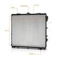 Aluminum Core Cooling Radiator DPI-2992 for Tundra/Sequoia (2007–2009)