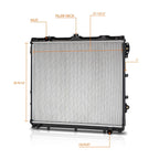 Aluminum Core Cooling Radiator DPI-2992 for Tundra/Sequoia (2007–2009)