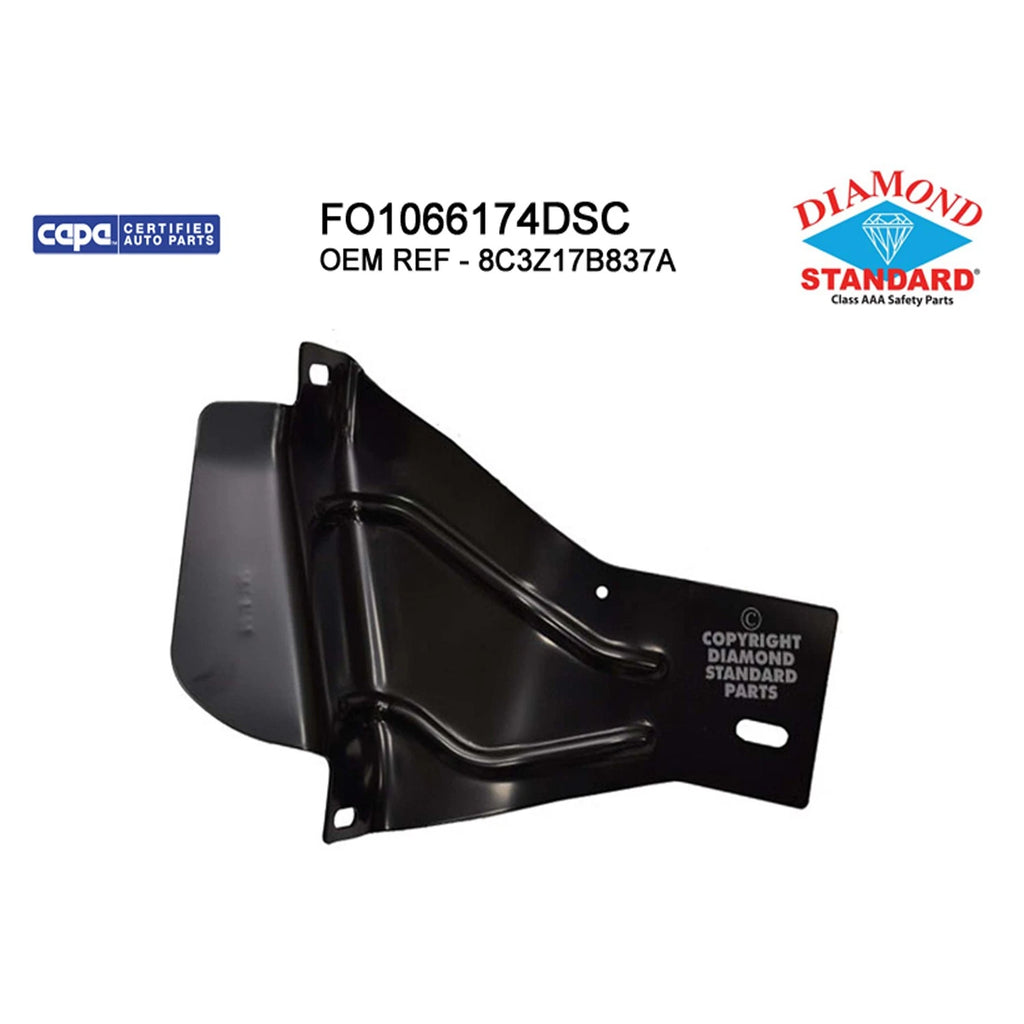 Replacement Outer Bumper Mounting Bracket Front Driver Side for Toyota (2007–2015)
