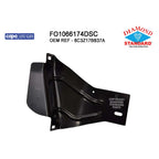 Replacement Outer Bumper Mounting Bracket Front Driver Side for Toyota (2007–2015)