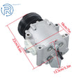 A/C Compressor w/Clutch 6 Groove 12V for Mercury Montego 2005–2007 CO10851