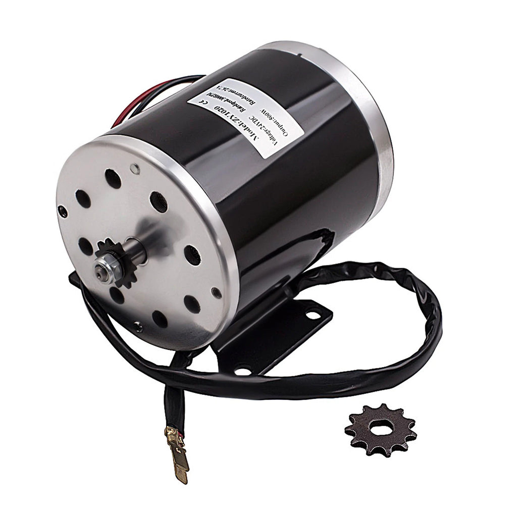 500W 24V Electric Motor for MY ZY 1020 (Go-Kart, Scooter, Minibike)