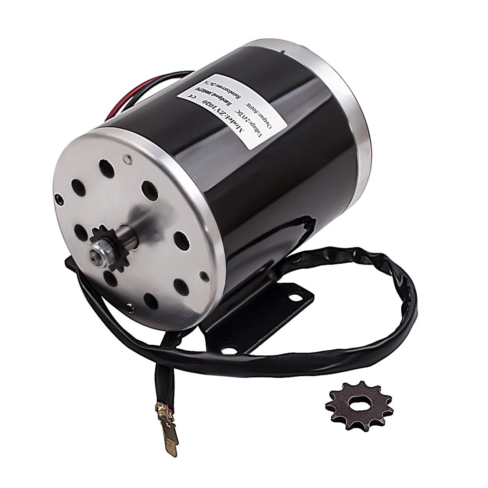 500W 24V Electric Motor for MY ZY 1020 (Go-Kart, Scooter, Minibike)