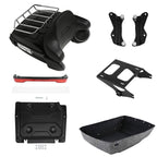 Trunk Pad Rack Speakers Tail Light Mount Plate for Harley Touring (2014–2026)