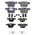 PowerStop Front & Rear Euro Carbon Fiber Ceramic Brake Pads Kit for BMW F30 328i (2012–2019)