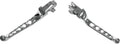 Chrome Brake & Clutch Lever Set for Harley Davidson V-Twin (1996–2006)