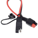 Rechargeable Batteries Connector to 30A PVC 2 Cores 214AWG for Boats/Campers