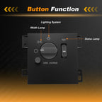 Headlight Switch for GMC Jimmy (1999–2001) No. 650032