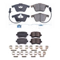 PowerStop Z17 Low-Dust Ceramic Disc Brake Pads Kit for Audi A4 A6 (2002–2018)