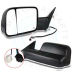 2X Power Heated Tow Mirrors for Dodge Ram 1500 2009–2017, Ram 2500 3500 2010–2017