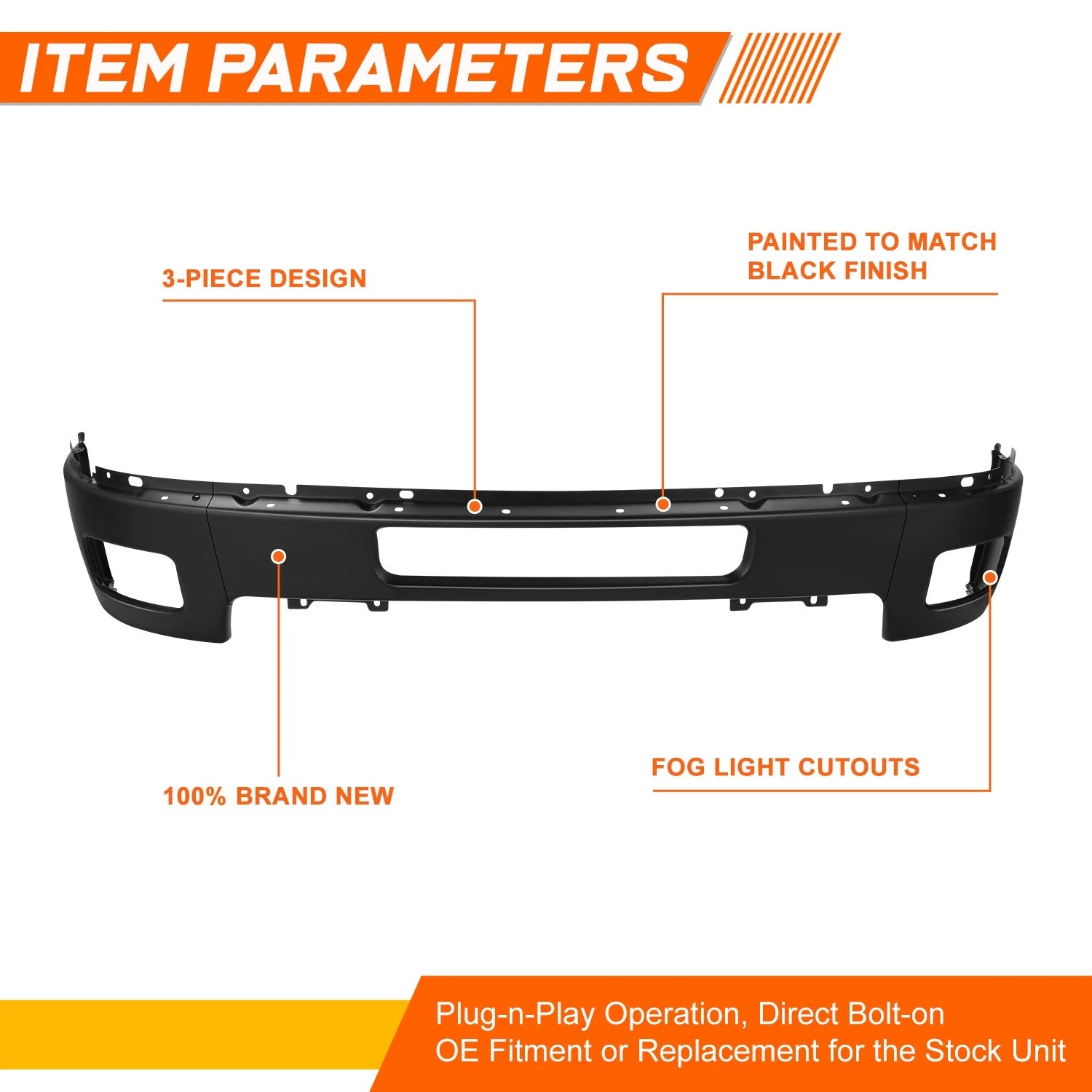 Set of 2 Curved Side Step Nerf Bars for RAM 1500 (2019–2020)