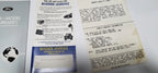 Owners Manual Collection for Ford Thunderbird (1996)