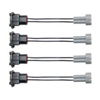Set of 4 Injector PnP Adapters for EV1 Bosch to Denso Male (Wired)
