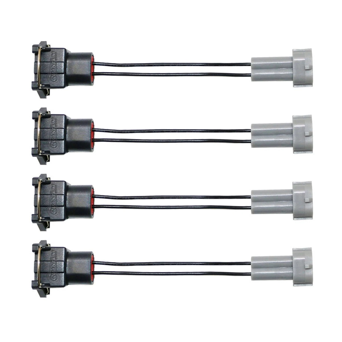 Set of 4 Injector PnP Adapters for EV1 Bosch to Denso Male (Wired)