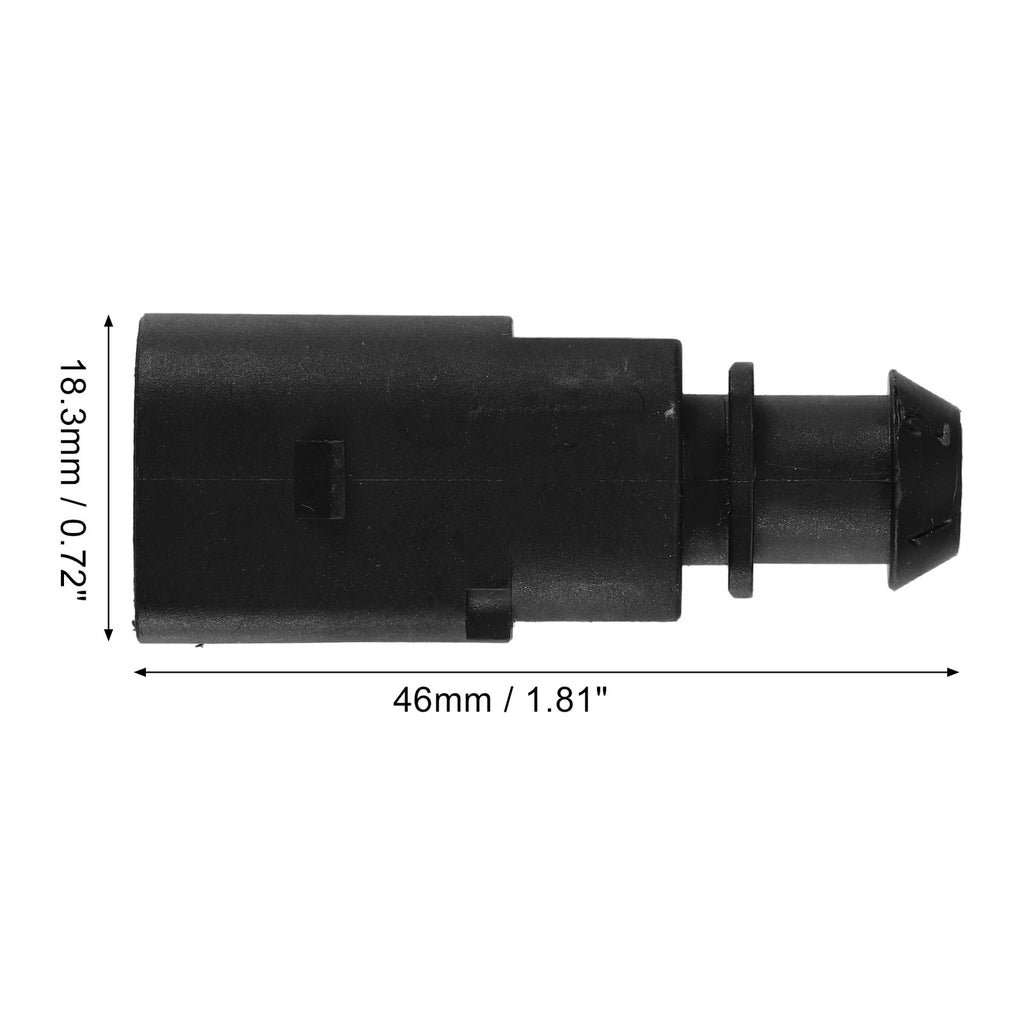 Set of Male Terminals Plug Water Temperature Sensor Connector for Audi A3 (2015–2020)