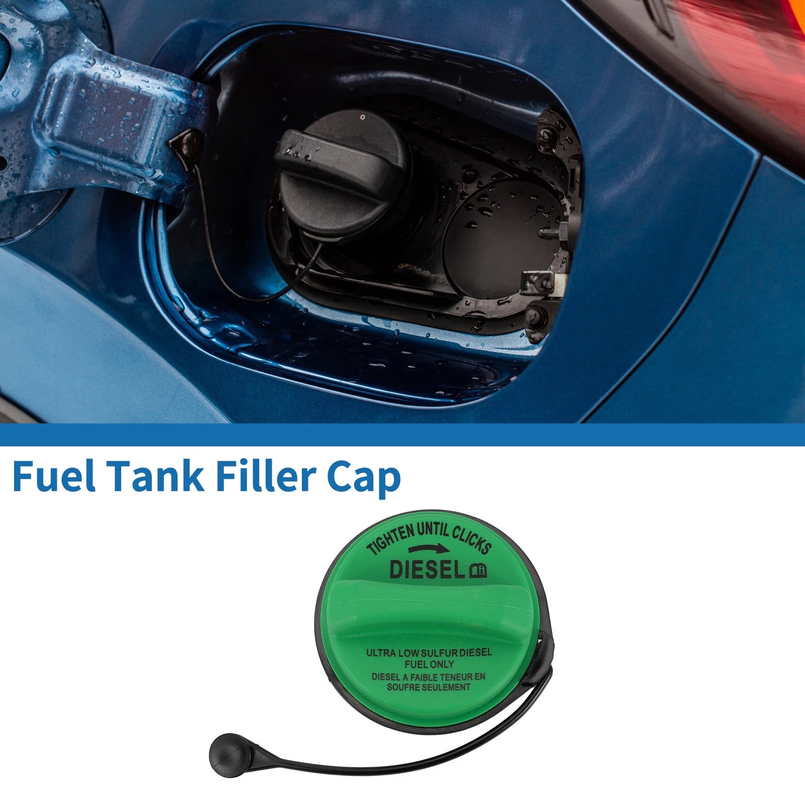 Fuel Filler Cap No. 8C3Z9030C for Ford F-250/F-350 Super Duty (2008–2016)