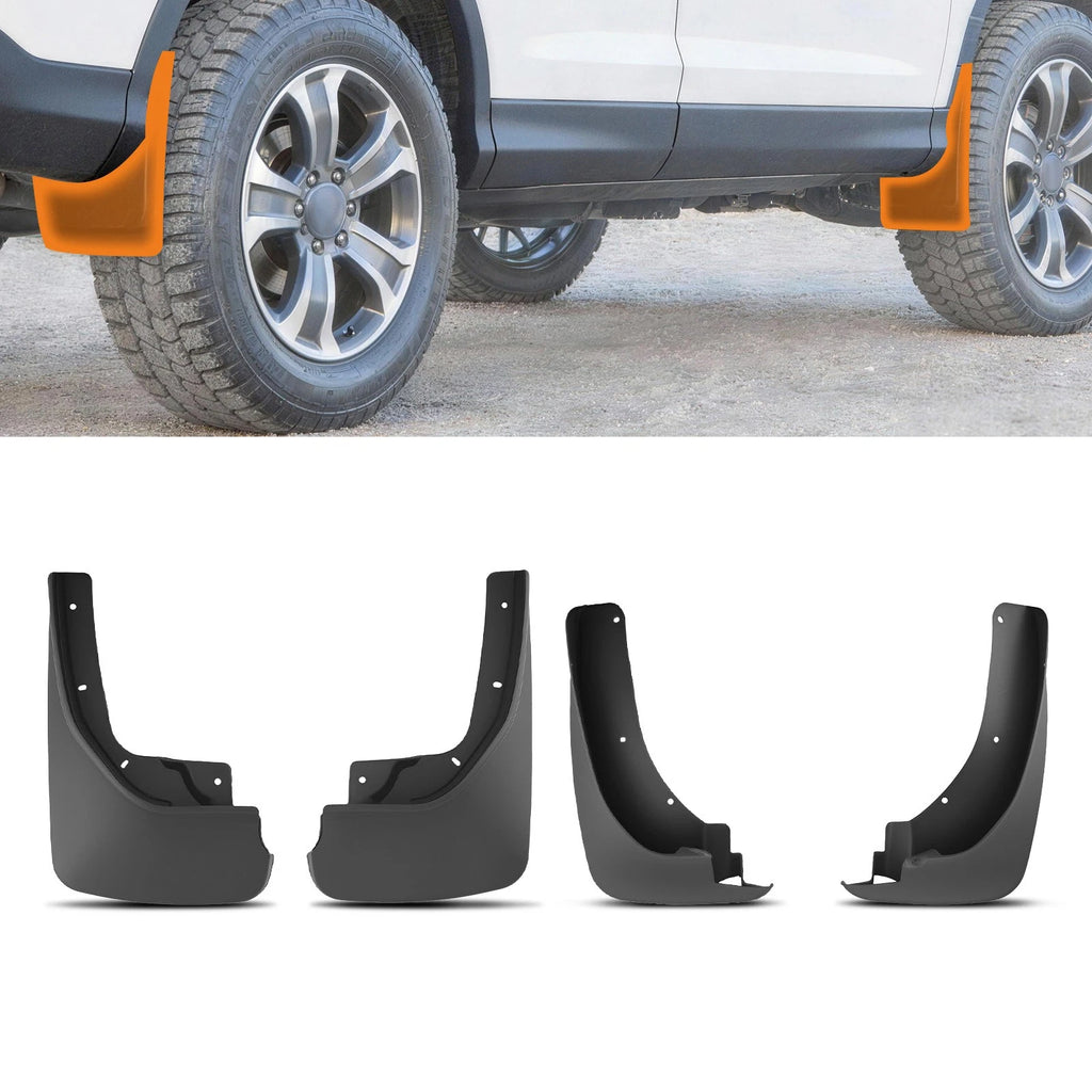 Mudguards Fender Flaps for Ford Explorer (2011–2019) Black
