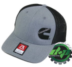 Cummins Trucker Hat for Trucks (Richardson Light Denim Gray Black Mesh)