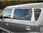 20p Luxury FX Chrome Window Package (w/Posts & Sill) for 10-13 Kia Soul