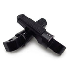 CNC Black Foot Pegs for Yamaha YZF R25 R3 R15 MT03 MT25 (2015–2023)