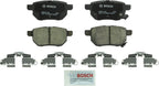 Rear Brake Kit 259mm Rotors & Bosch Ceramic Pads for CT200h, Corolla, Matrix, Prius (2011–2018)