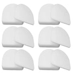 Set of 6 Foam Felt Filters for Shark Vacuums